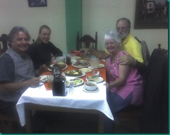 Pancho dinner in Topo